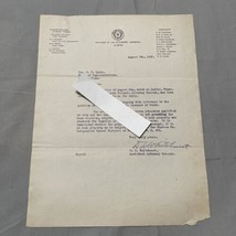 Old Letter  Attorney General Office Austin Texas  1929 Signed D. L. Whit... - £35.03 GBP