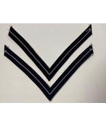 U.S. ARMY, CIRCA 1876-1902, CORPORAL, CHEVRONS, FOR INFANTRY OVERCOAT, SET - $110.00