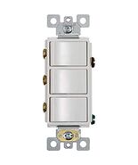Broan-NuTone P3RW Three-Rocker Switch for Bathroom Exhaust Fan, White Wall - €27,61 EUR