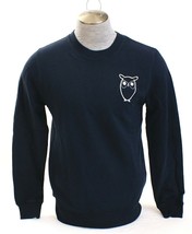 Knowledge Cotton Apparel Blue Crew Neck Long Sleeve Sweatshirt Men&#39;s NEW - £79.82 GBP