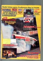 NATIONAL DRAGSTER-JULY 6 1990-NHRA-SUMMERNATIONALS SOUVENIR ISSUE--VG - £37.37 GBP