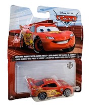 Disney Pixar CARS Lightning McQueen with Racing Wheels - $143.46 MXN