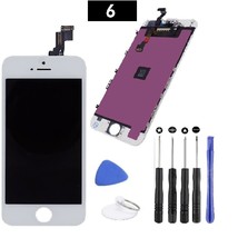 Screen Replacement for iPhone 6 White LCD Display with Complete Tool Kit... - £22.77 GBP