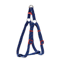 YOULY The Adventurer Navy &amp; Red Dotted Webbed Nylon Dog Harness, Large/X-Large - £18.43 GBP