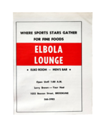 1971 Elbola Lounge Restaurant Brookline Advertisement Vtg Massachusetts ... - $371.04 MXN