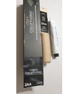 L&#39;Oreal Paris Colorsonic Ammonia Free Permanent Hair Color SOFT BLACK 2AA - $15.88