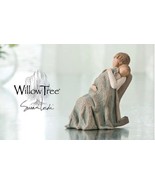 THE QUILT FIGURE SCULPTURE HAND PAINTING WILLOW TREE BY SUSAN LORDI - $111.86