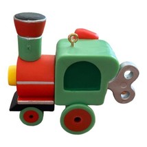 1985 Hallmark Keepsake Engineering Mouse Train Christmas Ornament Vintage - $7.50