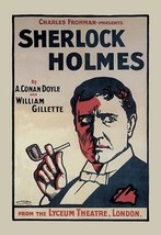 Sherlock Holmes: The Lyceum Theatre, London by John Stewart Browne - Art Print - £17.24 GBP+