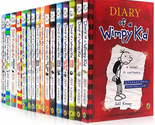 Jeff Kinney Diary of a Wimpy Kid 16 Books Collection Set, Complete Serie... - £120.99 GBP