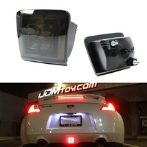LED Rear Light Smoked Lens Rear Fog Brake Backup Reverse Lamps 09-20 370Z - £63.62 GBP