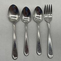 Oneida Flight-Reliance Lot 4 Pieces: Salad Fork, 2 Teaspoons, Dinner Spoon - $6.45