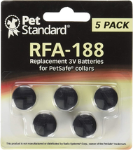 Petsafe Compatible RFA-188 Replacement Batteries (5-Pack) - £13.96 GBP