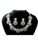 Blush Blossom Statement Jewelry Set - $35.00