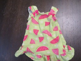 18” Doll Watermelon Night Gown Pajamas What A Doll American Girl NWOT! - £10.24 GBP