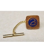 Vintage Boeing Aviation 2 Pi Outstanding Attendance Pin Tie Tack 14KT GF - €34,21 EUR