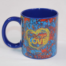 Penzy’s Choose Love Coffee Mug I Will Vote 11-8-22 On Bottom Of Cup Colo... - $9.74