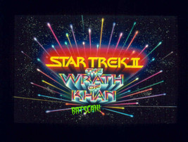 STAR TREK II THE WRATH OF KHAN 8 X 12 COLOR PHOTO FROM ORIGINAL 1982 SLI... - $12.00