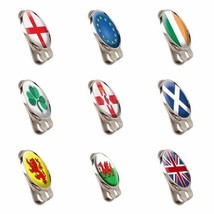 National Flag Tour Hat Or Cap Clip And Magnetic Ball Marker By Asbri Golf - £4.98 GBP