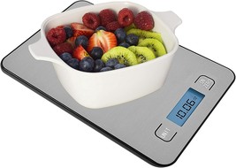 Le Regalo Food Digital Kitchen Scale, Lcd Display In G/Kg/Oz, Compact, Silver, - £26.35 GBP