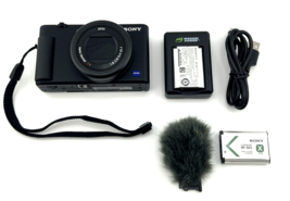Sony Cybershot ZV-1 Compact Digital Vlogger Creator Camera 20.1MP Kit MINT COND - £387.25 GBP