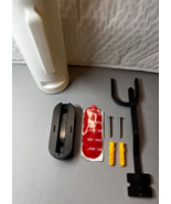 2 PACK Dovelok Floating Shower Bottle Dispenser Bracket 2 Brackets Black... - $27.05 CAD