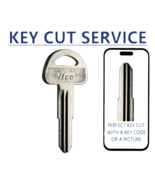 KEY CUT SERVICE +  SUZ17/ X180/ X186 Suzuki Motorcycle Key - $27.22 CAD
