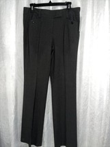 Ann Taylor Women&#39;s Pants Signature Black Tweed Size 6 - $28.71