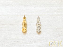 Alpha Epsilon Phi Sorority Greek Lavalier Pendant (AEPhi, ΑEΦ) - £3.91 GBP