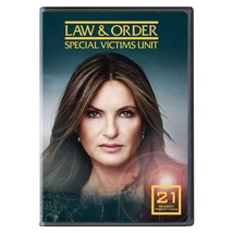 LAW &amp; ORDER SVU the Complete Season 21 - Special Victims Unit TV Series DVD Set - £13.80 GBP