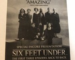 Six Feet Under Print Ad Advertisement Peter Krause Michael C Hall Tpa14 - $5.93