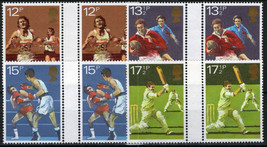 ZAYIX Great Britain 924-927 MNH Gutter Pairs Sports Athletes Boxing 021423S50 - £1.59 GBP