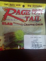 Strike King Rage Tail Slab Crappie Grub 2&quot; - £23.64 GBP