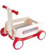 Hape Wooden Wagon Push and Pull Toy| Baby Learning Walker with Wheels fo... - £78.47 GBP