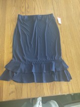 Jaclyn Smith Size Small Navy Skirt Women&#39;s - £23.26 GBP