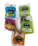 Vintage 1991 McDonald&#39;s Happy Meal Toys Batman Set of 5 NEW - $37.99