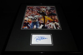 Rocky Bleier Signed Framed 16x20 Photo Display Steelers Notre Dame - £79.12 GBP