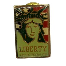 New York City Statue Of Liberty Centennial Souvenir Travel Enamel Lapel ... - $7.15