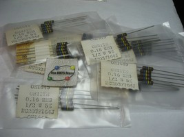 Resistor 1/2 Watt Carbon Comp 160000 Ohm 5% 160K Ohmite RC20GF164J - NOS... - $15.19