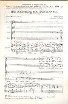 The Lord Bless You and Keep You - S.A.T.B. (BG0531) [Sheet music] Fred Bock - $2.99