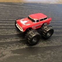 Vintage Micro Machines &#39;57 Chevy Nomad Monster Truck 4x4 Red Galoob 1987 - £10.51 GBP