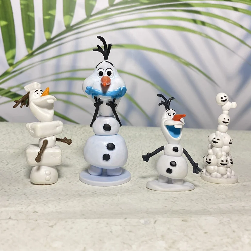 Disney Frozen Olaf snowman Kawaii Cute Doll Gifts Toy Model Anime Figures - £12.39 GBP+