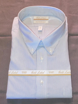 New Roundtree &amp; Yorke Gold Label men&#39;s shirt neck size 20 sleeve 34 Big - £16.06 GBP