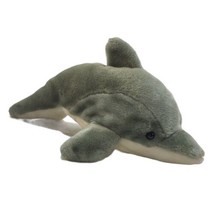 Vintage Gibson Greetings Plush Dolphin Sounds Stuffed Animal 1996 13&quot; VIDEO - £9.99 GBP