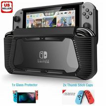 Hybrid Case for Nintendo Switch Rugged Rubberized Snap on Hard Cover TPU - £22.91 GBP