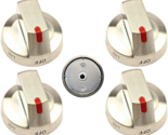 5 Pack Burner Knob Dial For SAMSUNG Range NX58H5650WS NX58H5600SS NX58T7... - $33.61