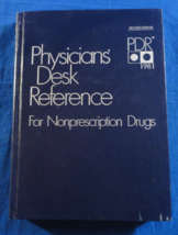 PDR 1981 SECONF EDITION PHYSICIANS DESK REFERENCE FOR NONPRESCRIPTION DR... - €8,80 EUR