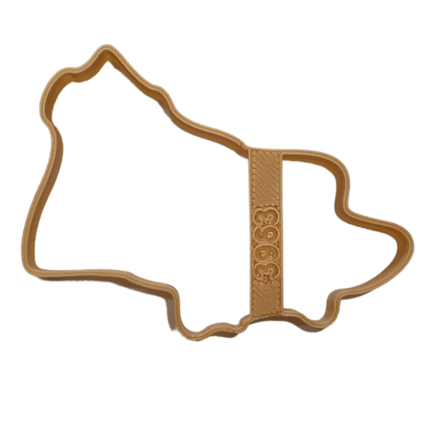 Naguabo Puerto Rico Municipality Outline Cookie Cutter Made In USA PR3963 - $2.99