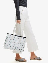 NWB Kate Spade All Day Dainty Bloom Large Tote Floral White PXR00389 Gift Bag Y - £94.62 GBP