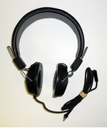 JLab Audio Headphones Black Wired Over-Ear Headset - £7.58 GBP